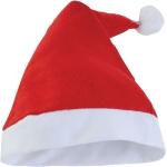 Faram Party Kerstmuts - rood-wit - acryl