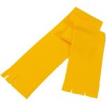 Voordelige kinder/peuter fleece sjaal geel