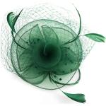 Casual Groene Veren Bloemen Fascinators  voor een Bruiloft  in Onesize Sustainable voor Dames 