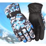Groene Fleece Handwas winddichte Ademende waterdichte Skihandschoenen  voor de Winter Sustainable 