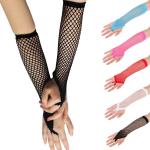 Casual Multicolored Kanten Vingerloze handschoenen voor Dames 