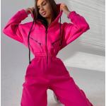 Casual Roze Jumpsuits  in maat XL met motief van Koffie voor Dames 