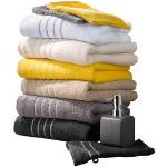 Gele Wäschepur Handdoeken  in 50x100 