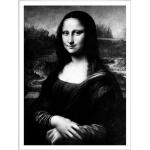 Wall-Art Poster Mona Lisa Poster zonder lijst (1 stuk)