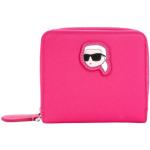 Roze Polyurethaan Karl Lagerfeld 18 inch Creditcard-etuis in de Sale voor Dames 