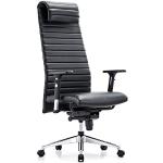 Moderne Zwarte Aluminium armleun Design stoelen 