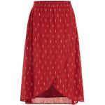 Rode Viscose We Fashion All over print Rokken met print  in maat 3XL Midi / Kuitlang voor Dames 