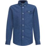 Klassieke Blauwe We Fashion Kinder spijkerhemden  in maat 116 in de Sale voor Jongens 