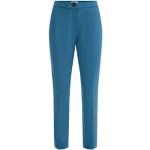 Flared Blauwe Polyester High waist We Fashion Damespantalons  in maat XL in de Sale 