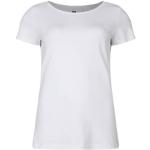 Witte Viscose We Fashion T-shirts met ronde hals Ronde hals  in maat L Bio voor Dames 