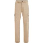 Flared Beige We Fashion Tapered jeans  in maat S  lengte L34  breedte W36 Tapered voor Heren 