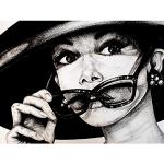 Wee Blue Coo Audrey Hepburn Wayne Maguire Grote Muur Art Poster Print Dikke Papier 18X24 Inch