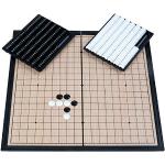Engelhart - 250412 - Go spel magnetisch, 24 cm x 24 cm - reizen compacte spellen - klapbordspel - Japanse magnetische bordspellen