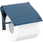 Wenko Toiletrolhouder Cover 13,5 X 12 Cm Staal Donkerblauw