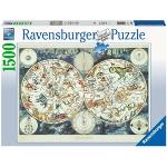 Ravensburger 1.500 stukjes Legpuzzels  in 1500 st met motief van Wereldkaart 