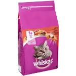 Whiskas Adult 1+ met rund kattenvoer 4 x 3,8 kg