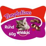 Whiskas Temptations met rund kattensnoep Per 5
