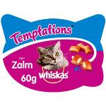 Whiskas Temptations met zalm kattensnoep Per 5