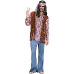Multicolored Widmann Hippie kostuums  in maat S 