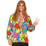 Multicolored Widmann Bloemen Hippie kostuums  in maat XL 