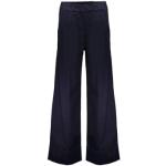 Flared Blauwe Polyester Geisha Wijde pantalons  in maat XL Sustainable voor Dames 