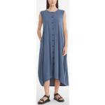Middernachtsblauwe Polyamide Maxi jurken  in maat XL Maxi voor Dames 