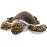 Wild Republic 21653 pluche schildpad, Cuddlekins knuffeldier, pluche dier 30 cm, bruin-groen