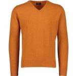 Oranje Wollen William Lockie V-hals truien V-hals  in maat M voor Heren 