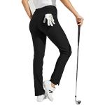 Casual Zwarte Stretch Ademende Golfbroeken  in maat XXL voor Dames 