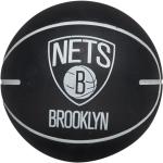 Wilson NBA Dribbler Brooklyn Nets Mini Ball WTB1100PDQBRO, Unisex, Basketballs, black