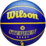 Wilson NBA Player Icon Stephen Curry Outdoor Ball, Unisex blue Basketball