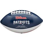 Wilson NFL CITY PRIDE American Football, New England Patriots, gemengd leer, voor casual spelers, blauw/grijs, WTF1523XBNE