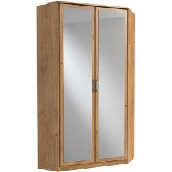 Wimex Hoekkledingkast Click met 2 spiegeldeuren