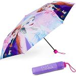 Windproof Frozen Paraplu Voor Kinderen - BONNYCO | Opvouwbare Paraplu met Tas, Rugzak of Reistas | Compacte Paraplu met Stevige Structuur | Mini-paraplu voor Meisjes - Origineel Geschenk voor Meisjes