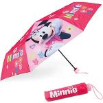 Windproof Minnie Mouse Paraplu Voor Kinderen - BONNYCO | Opvouwbare Paraplu met Tas, Rugzak of Reistas | Compacte Paraplu met Stevige Structuur | Mini-paraplu voor Meisjes - Geschenk voor Meisjes