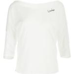 Witte Winshape T-shirts met driekwart mouw  in maat XXL in de Sale voor Dames 