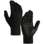 Zwarte Touch Screen handschoenen  voor de Winter voor Heren 