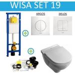 Wisa XS set19 O.Novo DirectFlush (Met Argos of Delos drukplaat)