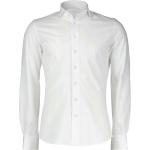 Witte Profuomo Overhemden lange Mouwen voor Heren 