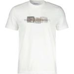 Witte Calvin Klein T-shirts met opdruk  in maat M voor Heren 