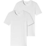 Witte Schiesser Effen T-shirts  in maat M voor Heren 