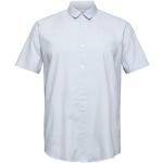 Witte Linnen Esprit Overhemden korte mouwen  in maat XS in de Sale voor Heren 