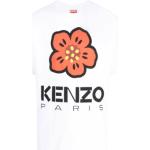 Witte KENZO Bloemen T-shirts met opdruk Ronde hals  in maat XL in de Sale voor Heren 