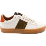 Witte Leren Stokton Herensneakers  in maat 44 Sustainable in de Sale 