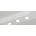 Moderne Witte Aluminium Dimbare LED spot Rechthoek 