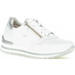 Casual Witte Gabor Sneakers met rits  in maat 37 in de Sale voor Dames 
