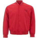 Rode Wollen Emporio Armani Bomberjackets  in maat M Sustainable in de Sale voor Heren 
