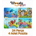 24 stukjes Legpuzzels in de Sale voor Kinderen 