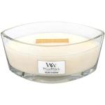 Witte Houten WoodWick Candles Geurkaarsen met motief van Ananas 