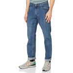 Blauwe Wrangler Regular jeans  breedte W44 in de Sale voor Heren 